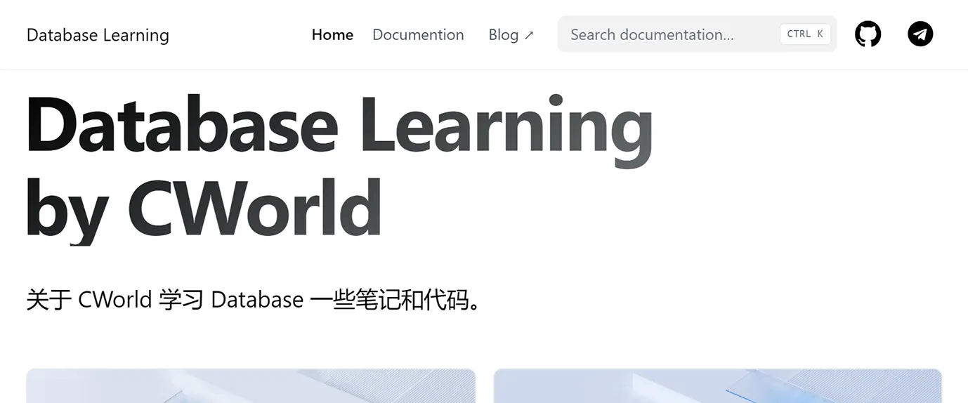 Database Learning